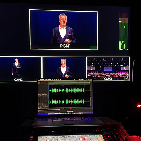 Patrick van den Hoek - Live recording and event production setup